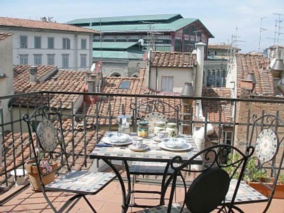 Ferienwohnung Rebby'S Terrace Florenz Exterior foto